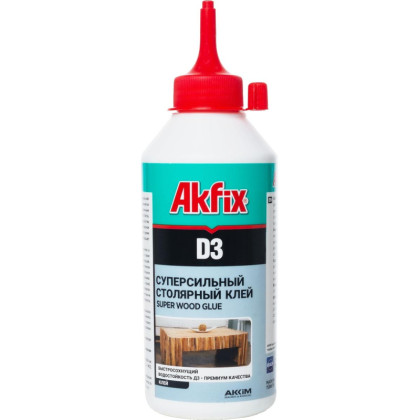 Клей ПВА Akfix D3, 500 гр (AS3242)