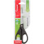 Ножницы Maped ESSENTIALS GREEN, 170мм,пластик.эллиптич. ручки,черный,468010