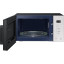 Микроволновая печь Samsung MG23T5018AE/BW, 800Вт, 23л,  белый/черный