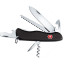 Нож Victorinox Forester, 111 мм, 12 функций, с фиксат лезвия,черн, 0.8363.3