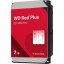 Жесткий диск Western Digital Red Plus 2TB, SATA, 5400rpm, 64МB(WD20EFPX)