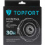 Рулетка геодезическая TOPFORT Master 30 м х 15 мм в прорезин корп (2019130)