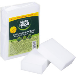 Губки меламиновые Master FRESH 10г/м3 2шт/уп
