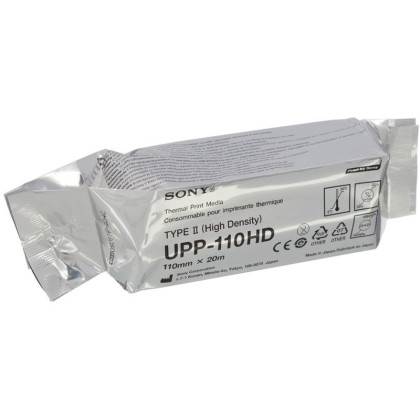 Бумага для УЗИ UPP-110HD SONY 110х20, 10 шт/уп