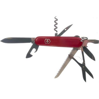 Нож Victorinox Huntsman, 91 мм, 15 функций, красный, 1.3713