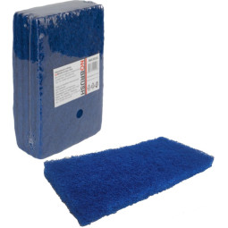 Пад ручной абразивный Haccper NOBRUSH синий  25х12см 1400г/м2 5шт/уп