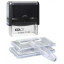Штамп самонаборный NEW Printer С40-Set-F 6/4стр+рам.23х59мм 2кассы кор.черн