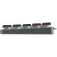Клавиатура Acer OKW302 механичес. серебр. USB for gamer LED (ZL.KBDCC.01C)