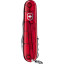Нож Victorinox Huntsman, 91 мм, 15 функций, полупрозрачный красный,1.3713.T