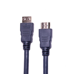Кабель HDMI - HDMI, M/M, 1 м, v2.0, K-Lock, поз.р, экр, Wize, CP-HM-HM-1M