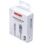 Кабель USB 2.0 - Lightning MFI, М/М, 1 м, Rexant, бел, 18-0000