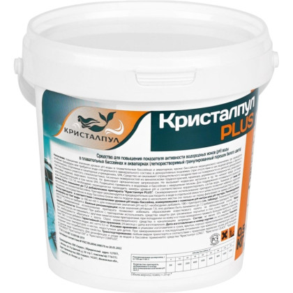 Профхим бассейн ср-во д/повышения уровня рН воды Кристалпул PLUS,0,5 кг