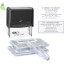 Штамп самонаборный NEW Printer C60-Set-F 9/7стр+рам 37х76мм 2кассы кор.черн