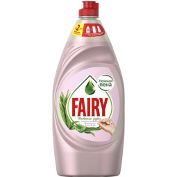 Средство для мытья посуды Fairy Розовый Жасмин и Алоэ Вера, 900мл