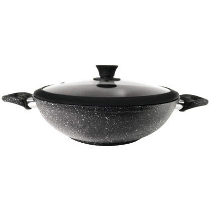 Сотейник индукц. ВОК 28см Panairo Chief induction c кр. и руч. soft-touch