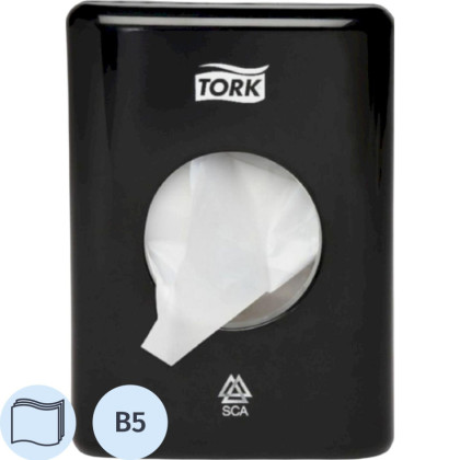 Диспенсер для гигиенических пакетов Tork черный арт. 566008