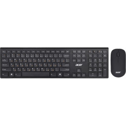 Набор клавиатура+мышь Acer OKR030 Wireless, черный