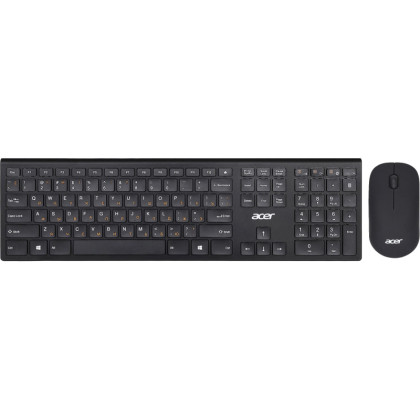 Набор клавиатура+мышь Acer OKR030 Wireless, черный