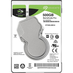 Жесткий диск Seagate BarraCuda 500Gb, SATA, 7200rpm, 128MB(ST500LM034)