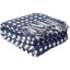 Покрывало из хлопка Polka dots темно-синего цвета Essential, 230х250 см