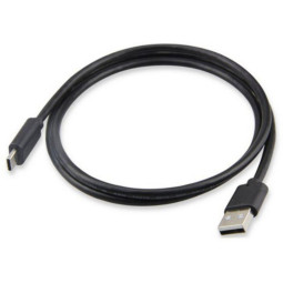 Кабель USB 2.0 - USB Type-C, М/М, 1 м, Rexant, чер, 18-1881
